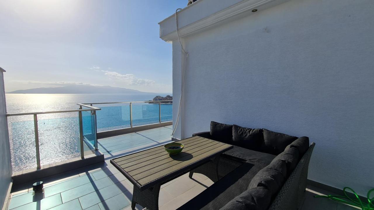 Apartamento Rocknest Sea View Penthouse Sarandë Exterior foto