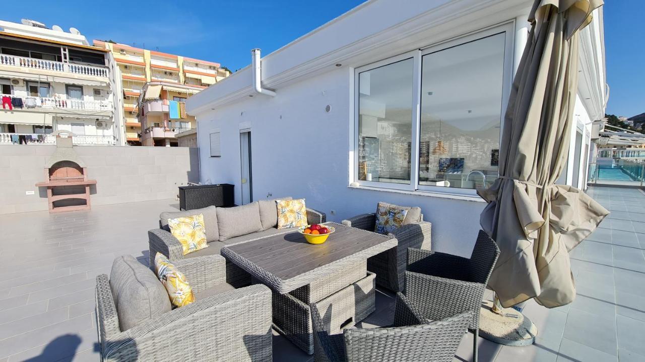 Apartamento Rocknest Sea View Penthouse Sarandë Exterior foto
