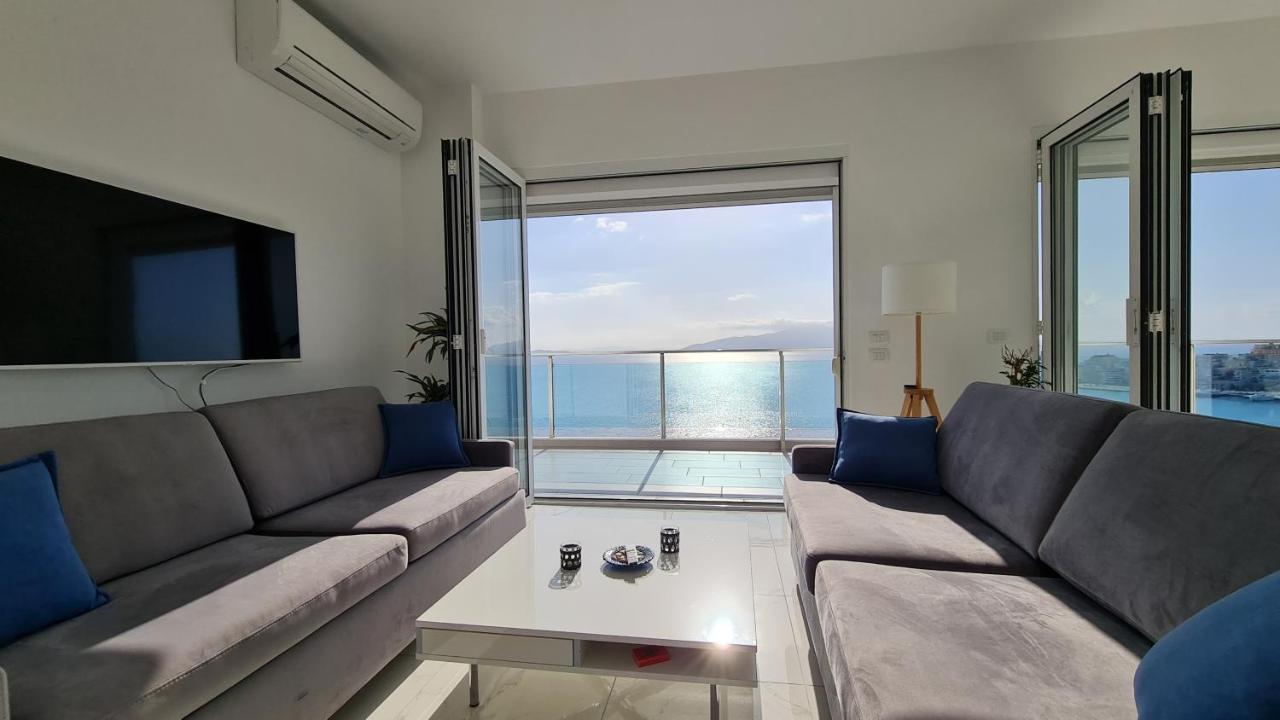 Apartamento Rocknest Sea View Penthouse Sarandë Exterior foto