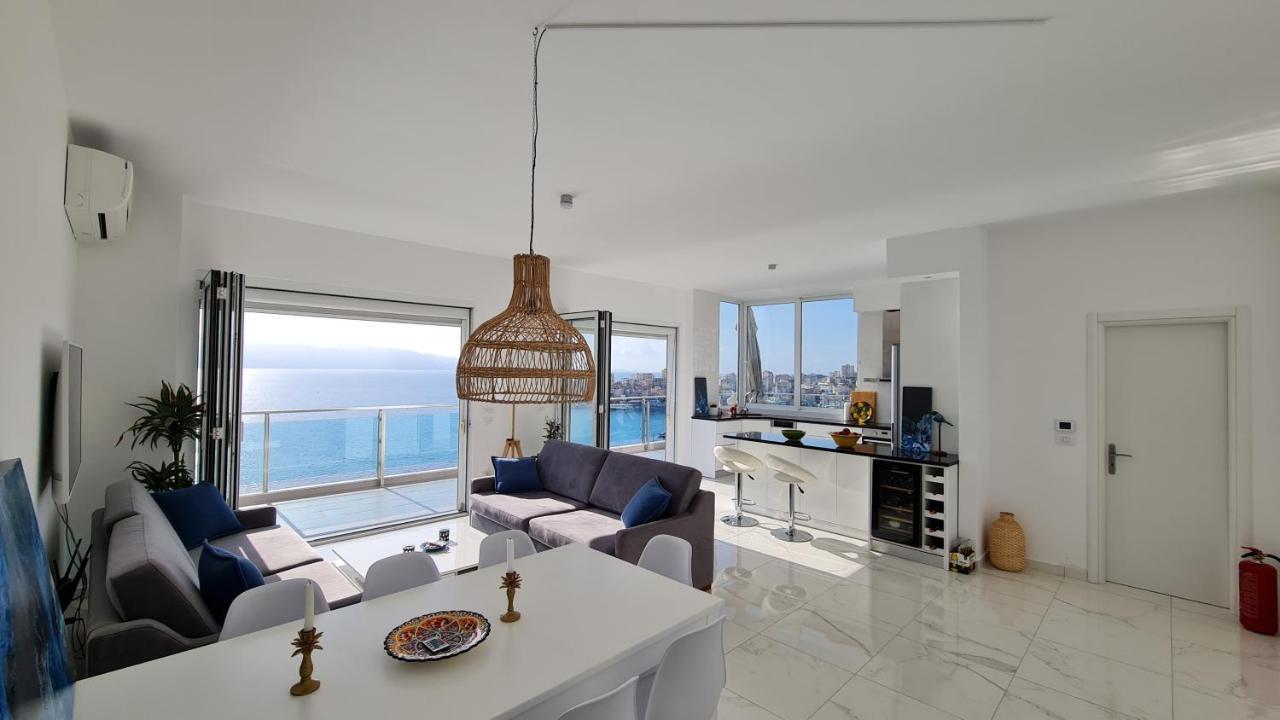 Apartamento Rocknest Sea View Penthouse Sarandë Exterior foto