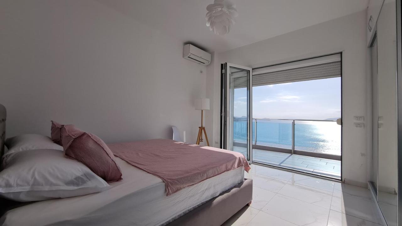 Apartamento Rocknest Sea View Penthouse Sarandë Exterior foto