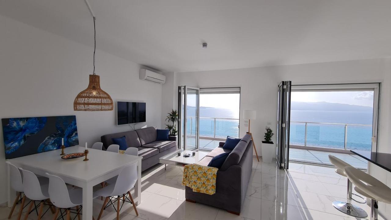 Apartamento Rocknest Sea View Penthouse Sarandë Exterior foto