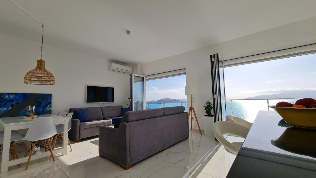 Apartamento Rocknest Sea View Penthouse Sarandë Exterior foto